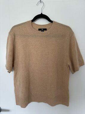 Banana Republic Cashmere short-sleeve sweater